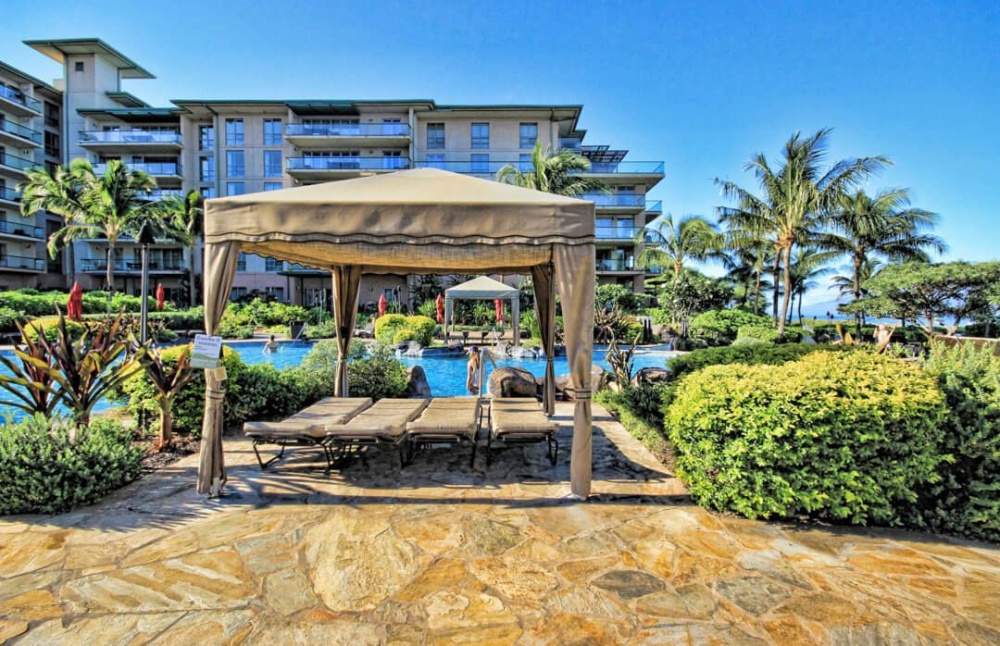 Rent a poolside cabana for the day