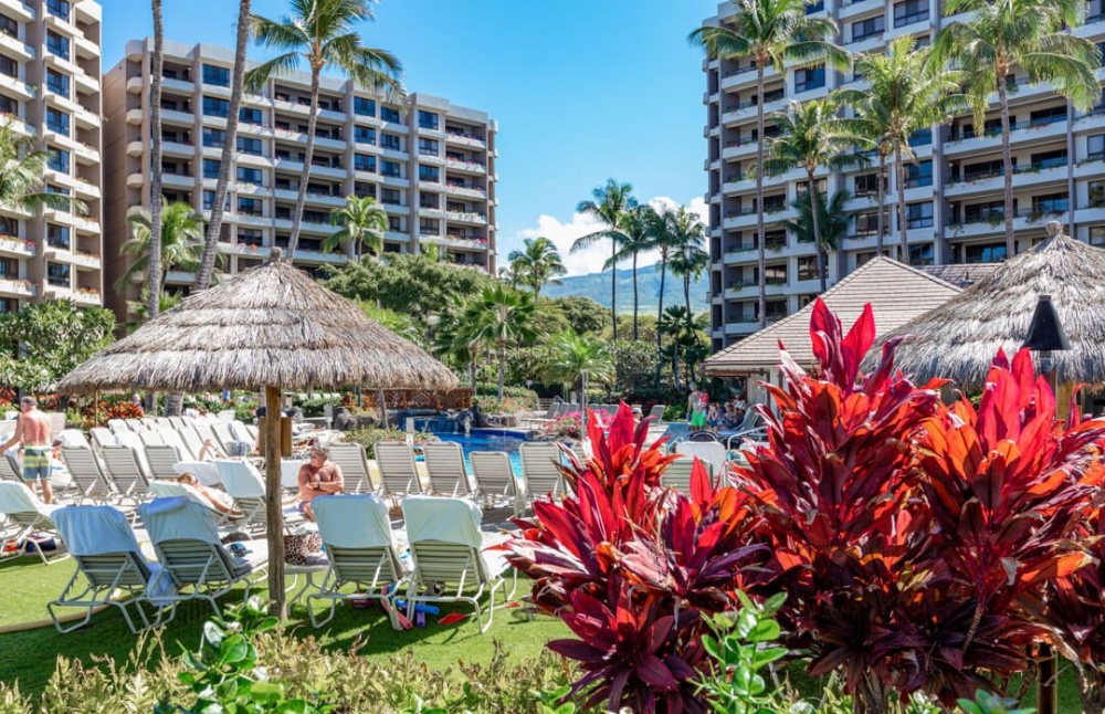 Kaanapali Alii Pool Area Looking East