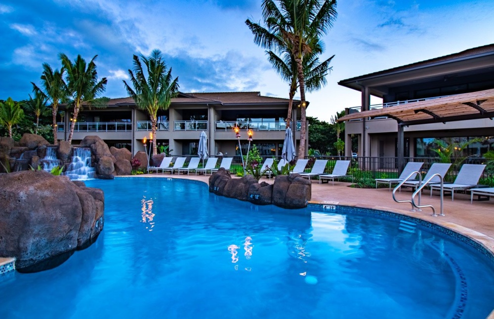 Take a Relaxing Evening Dip in the Pool